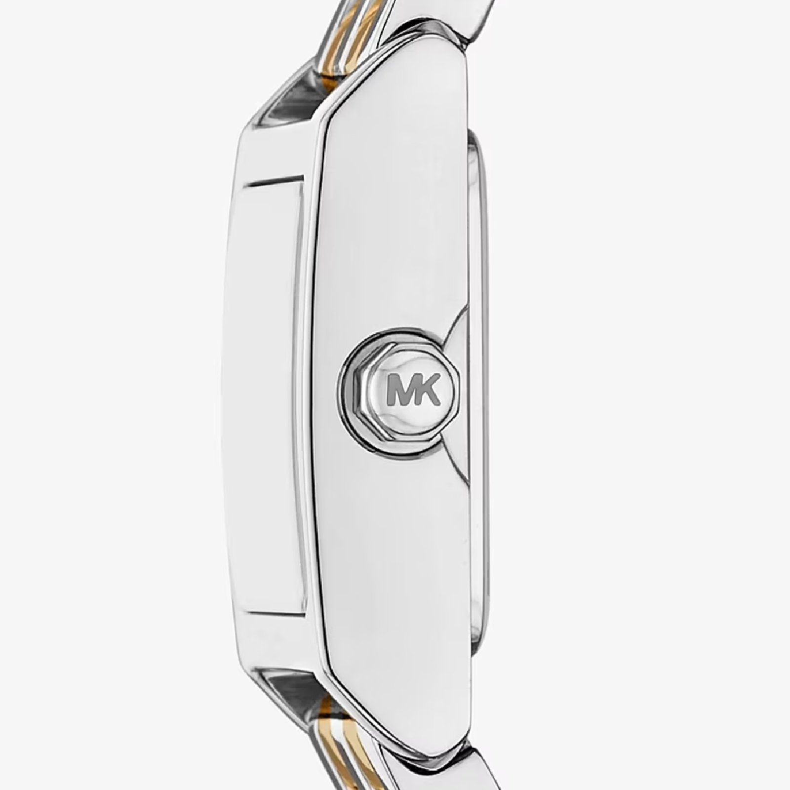 Relógio Michael Kors Georgie MK7612/1KN Bicolor 19mm Prata 3