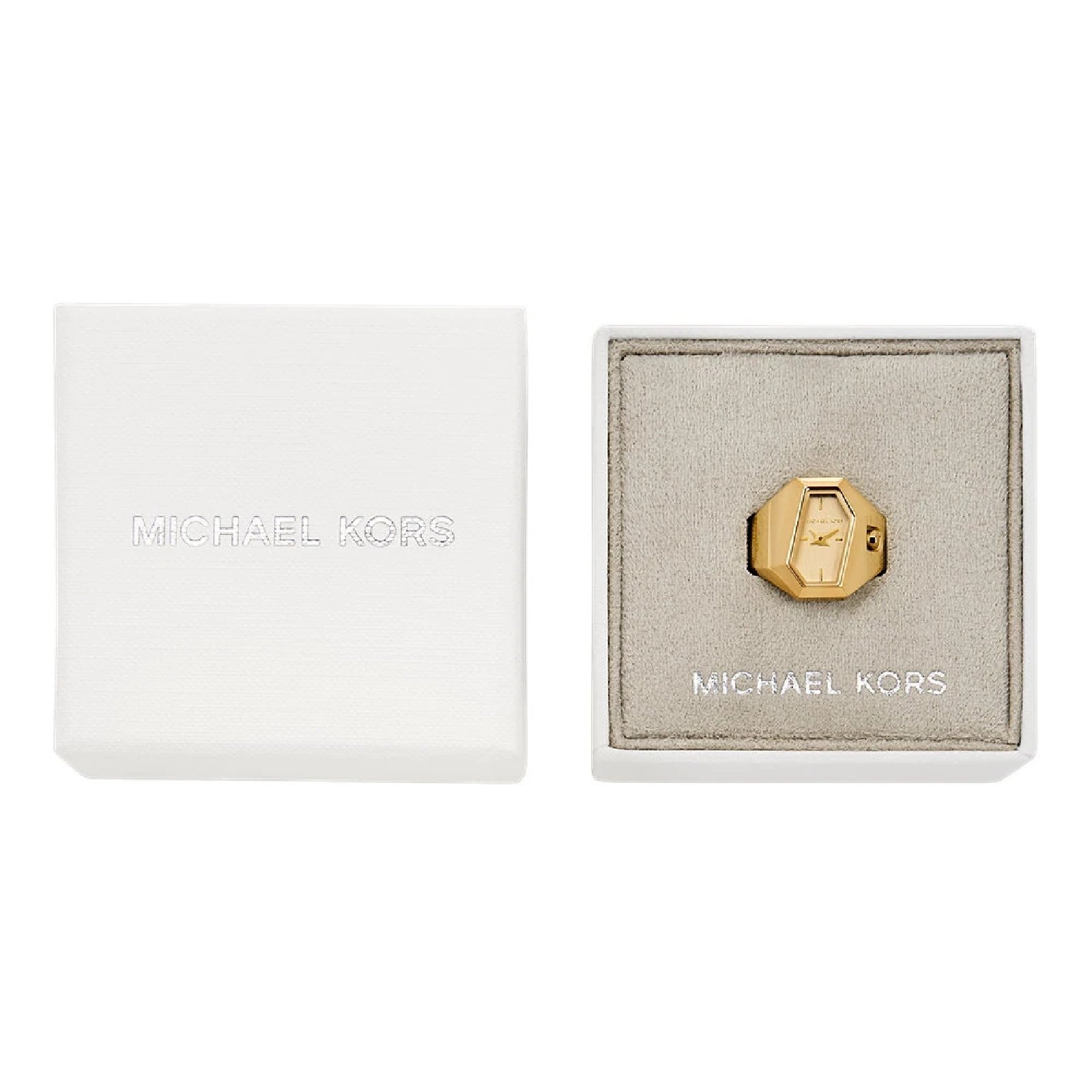 Relógio Anel Michael Kors Suri MK7613/1DN 22mm Dourado 5