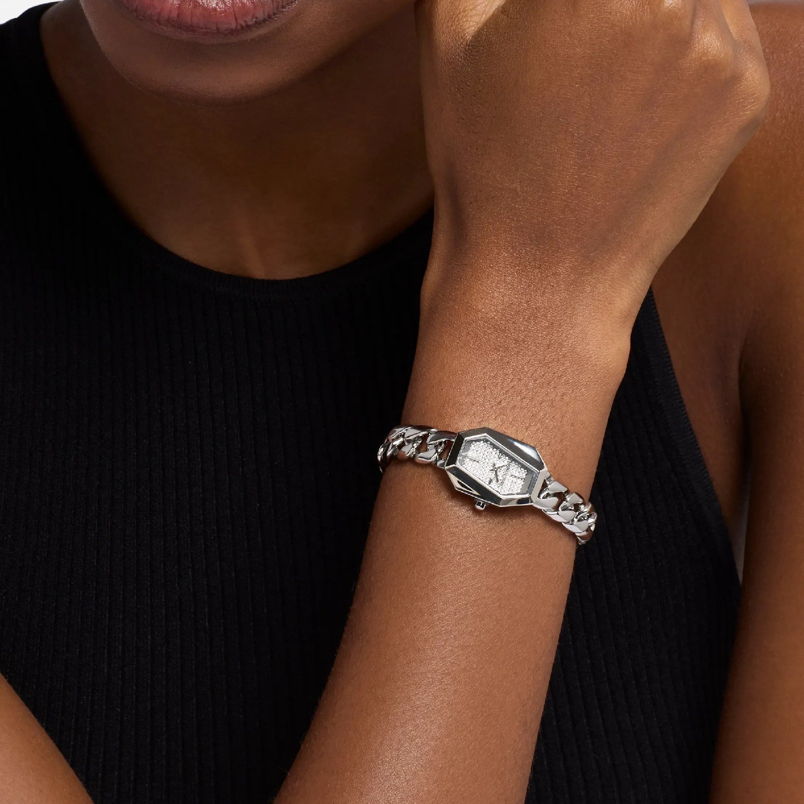 Relógio Michael Kors Suri MK7641/1KN 21mm Prata 2