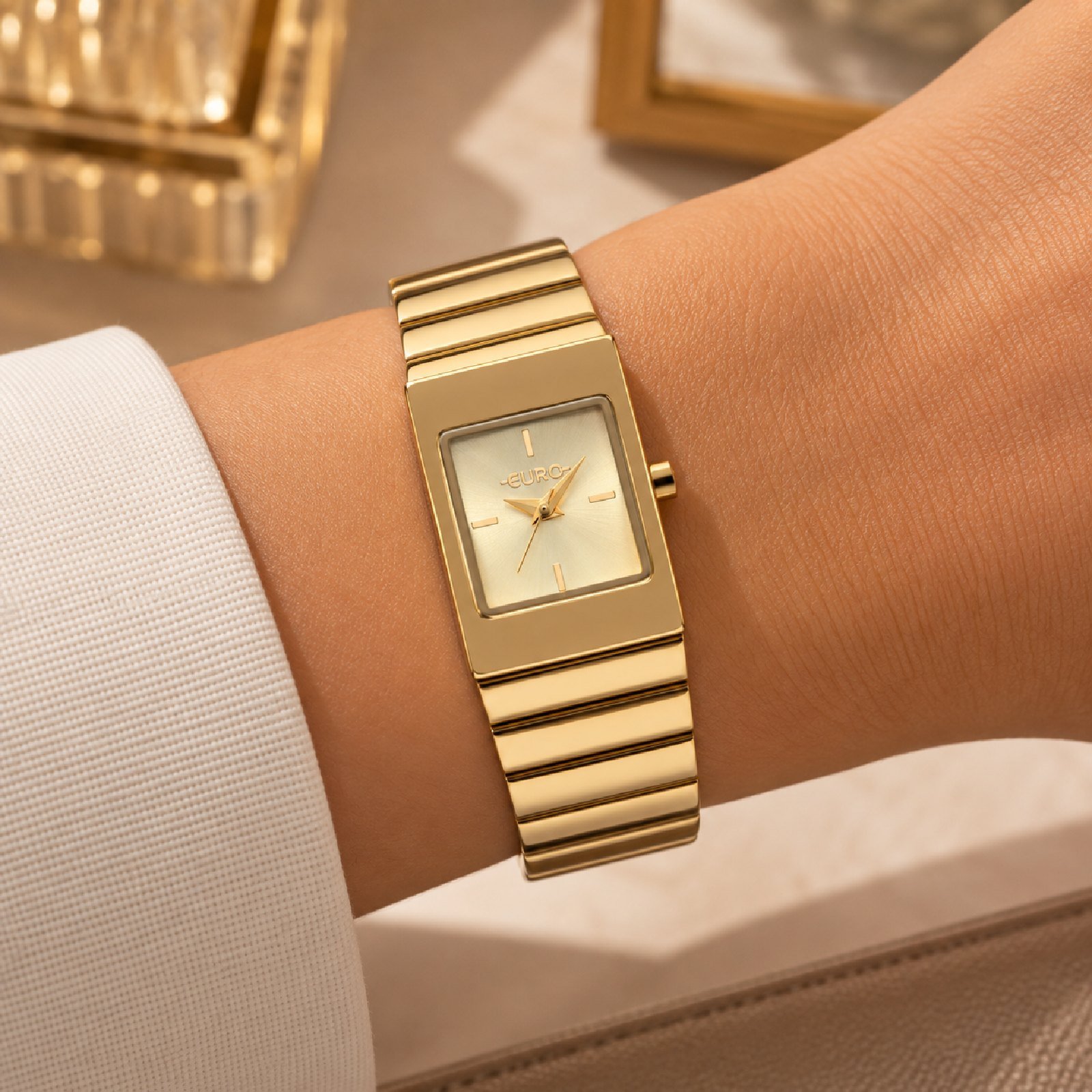 Relógio Euro Unique EUPC11AAB/5D 30mm Dourado 2