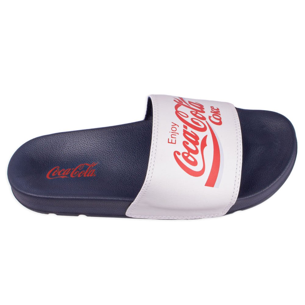 Chinelo Coca Cola Slide Georgia Unissex Marinho Azul 3