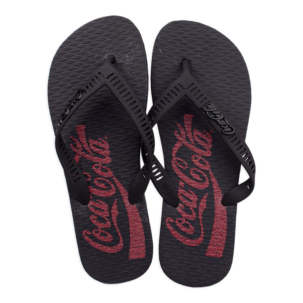 Chinelo Coca Cola Georgetown Preto Preto 1