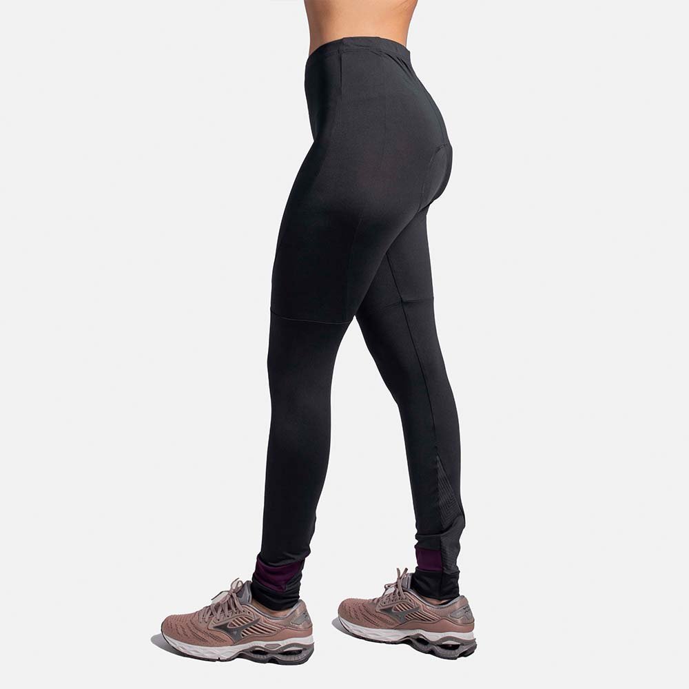 Calça Legging Esportiva em Poliamida com Cós Alto e Vivo