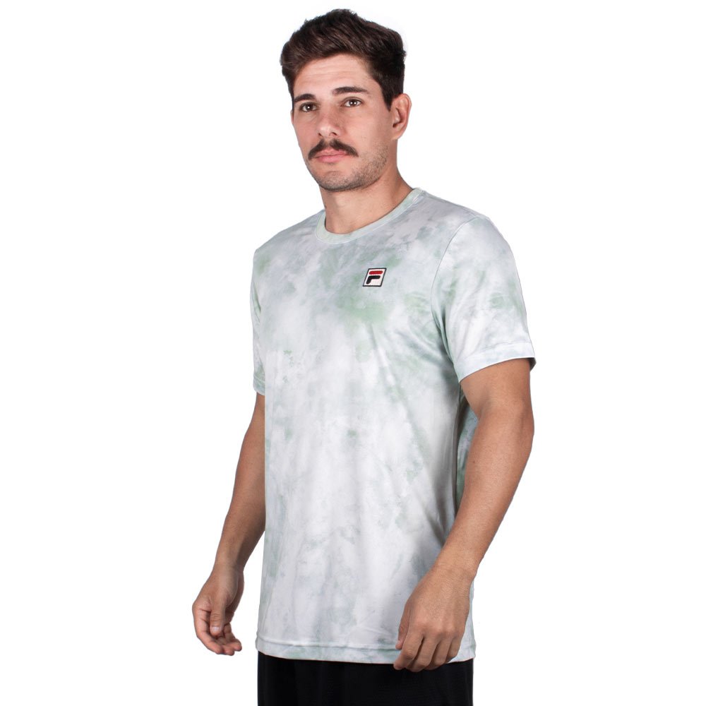Camiseta Fila Aztec Print Verde Multicores 2