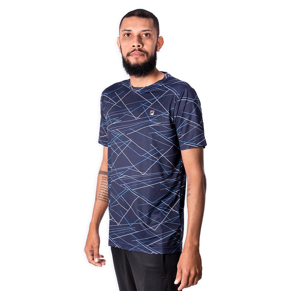 Camiseta Fila Aztec Colors F-box Multicores 2
