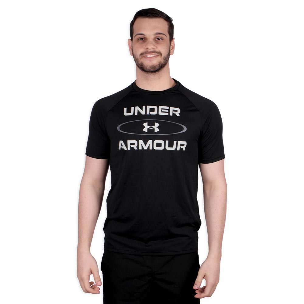 Camiseta Under Armour Tech 2.0 SS Preta Preto 1