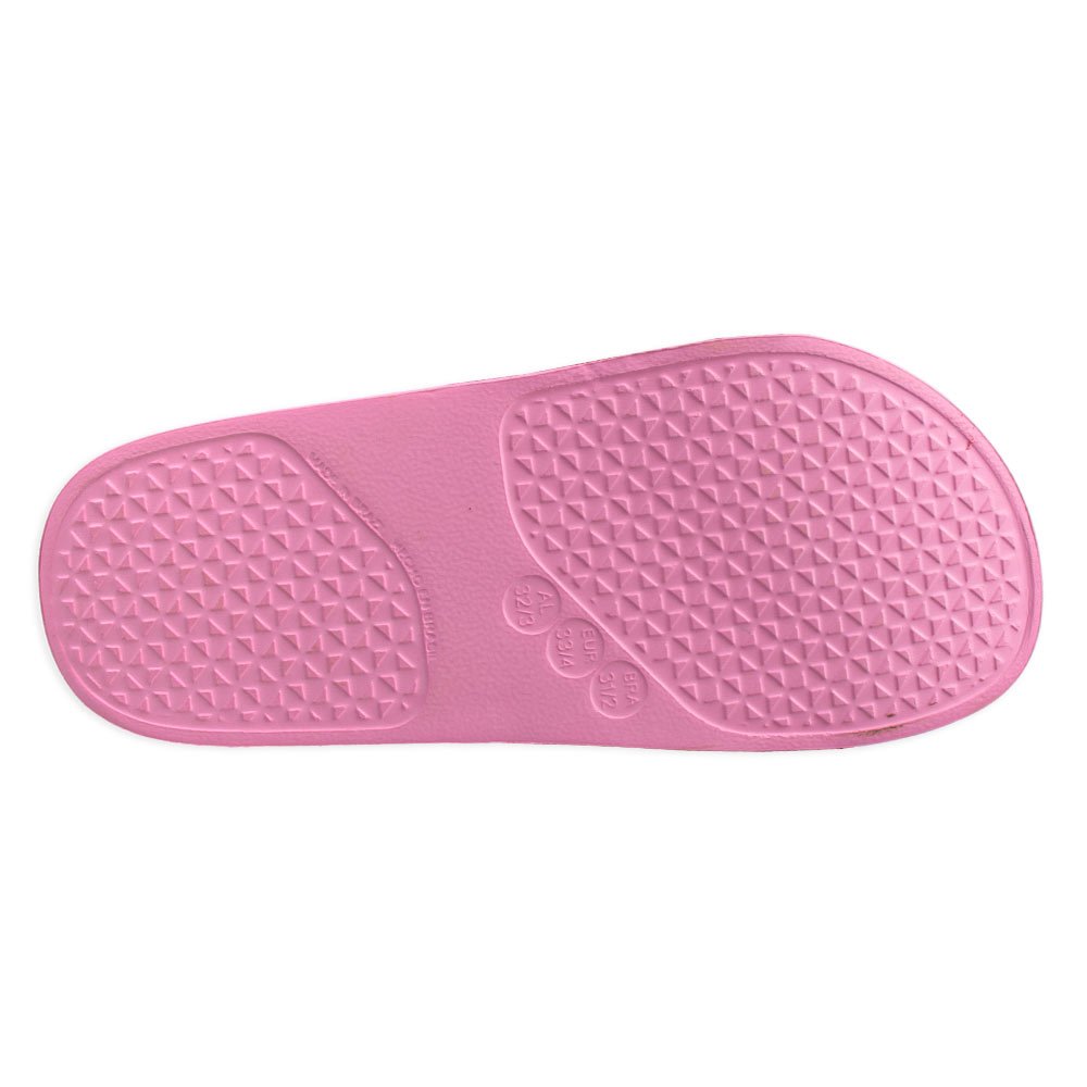 Chinelo Diversão Slide Mini Andressa Multicolor Infantil Rosa 3