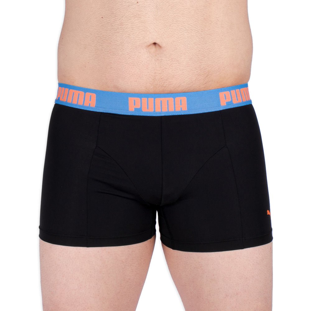 Cueca Boxer Puma Microfibra Preto