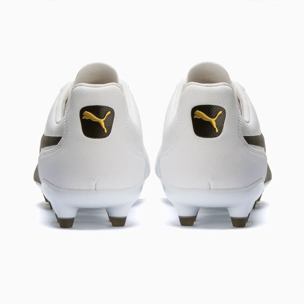 Chuteira Puma King FG Campo Branco Branco 4