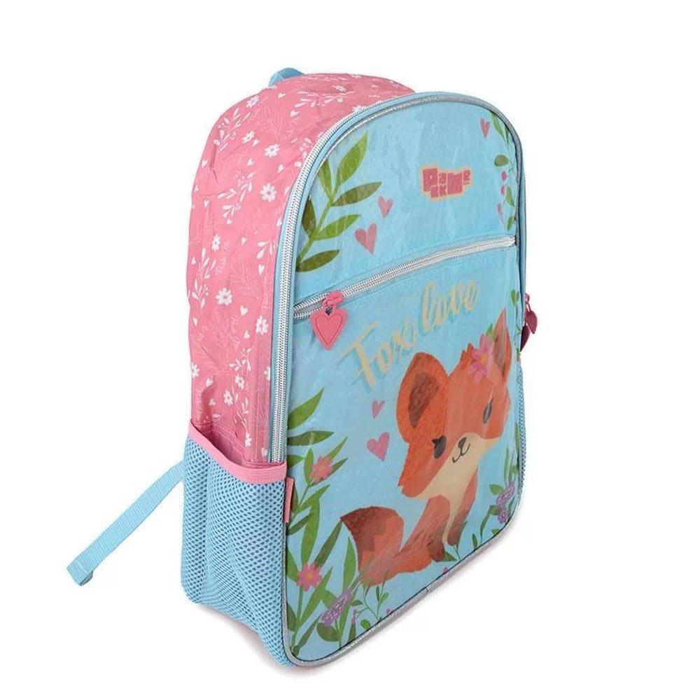 Mochila Pacific Pack Me Fox Love Azul 2