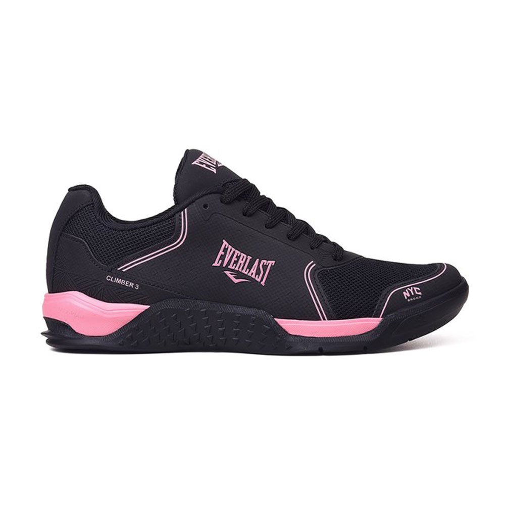 Tênis Everlast Climber III Feminino Preto/Rosa Preto 2