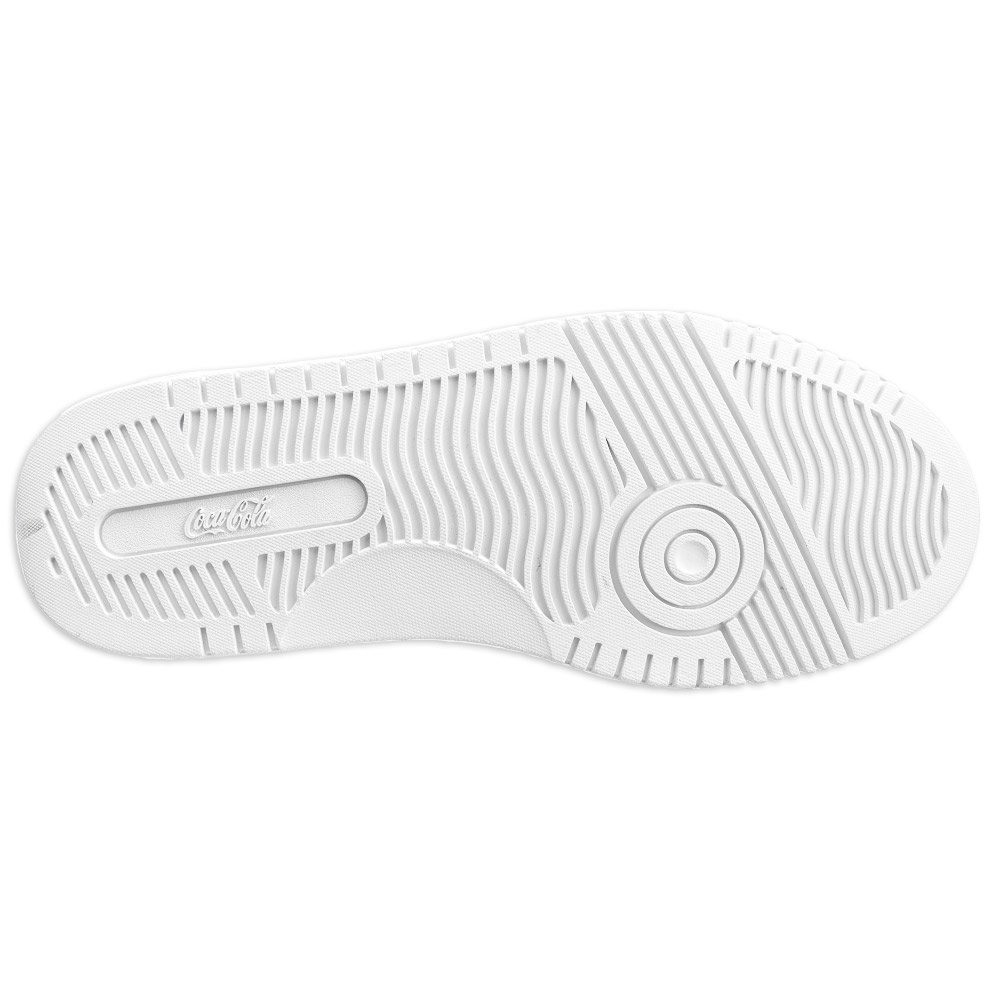 Tênis Coca Cola March All White Bege 4