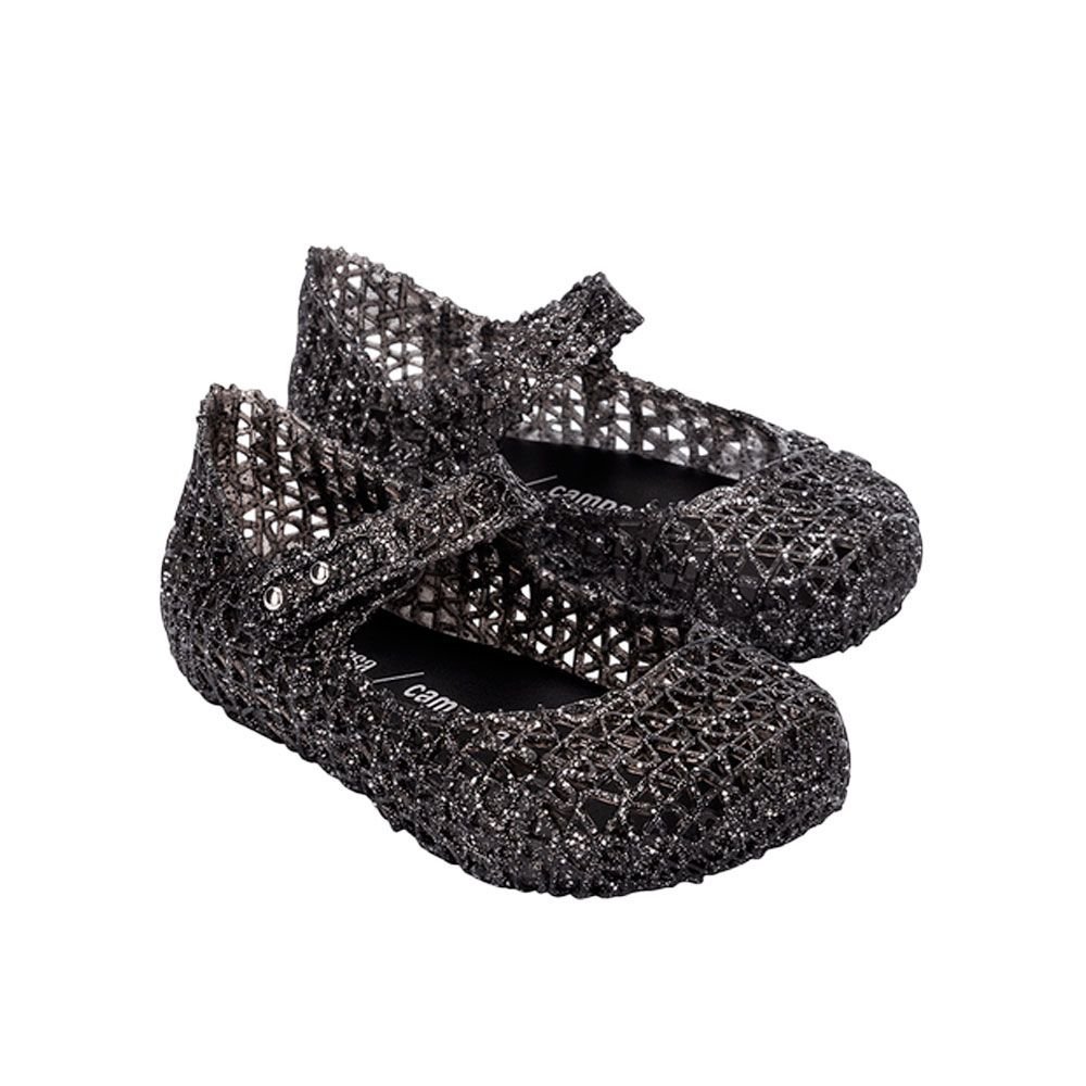 Mini Melissa Campana Pape Preto Infantil Preto 2