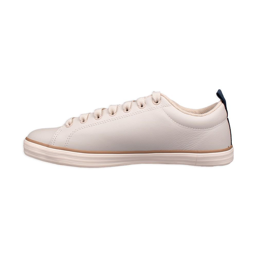 Tênis Coca-Cola Nassau Leather Off White Casual Confortável Off White 3