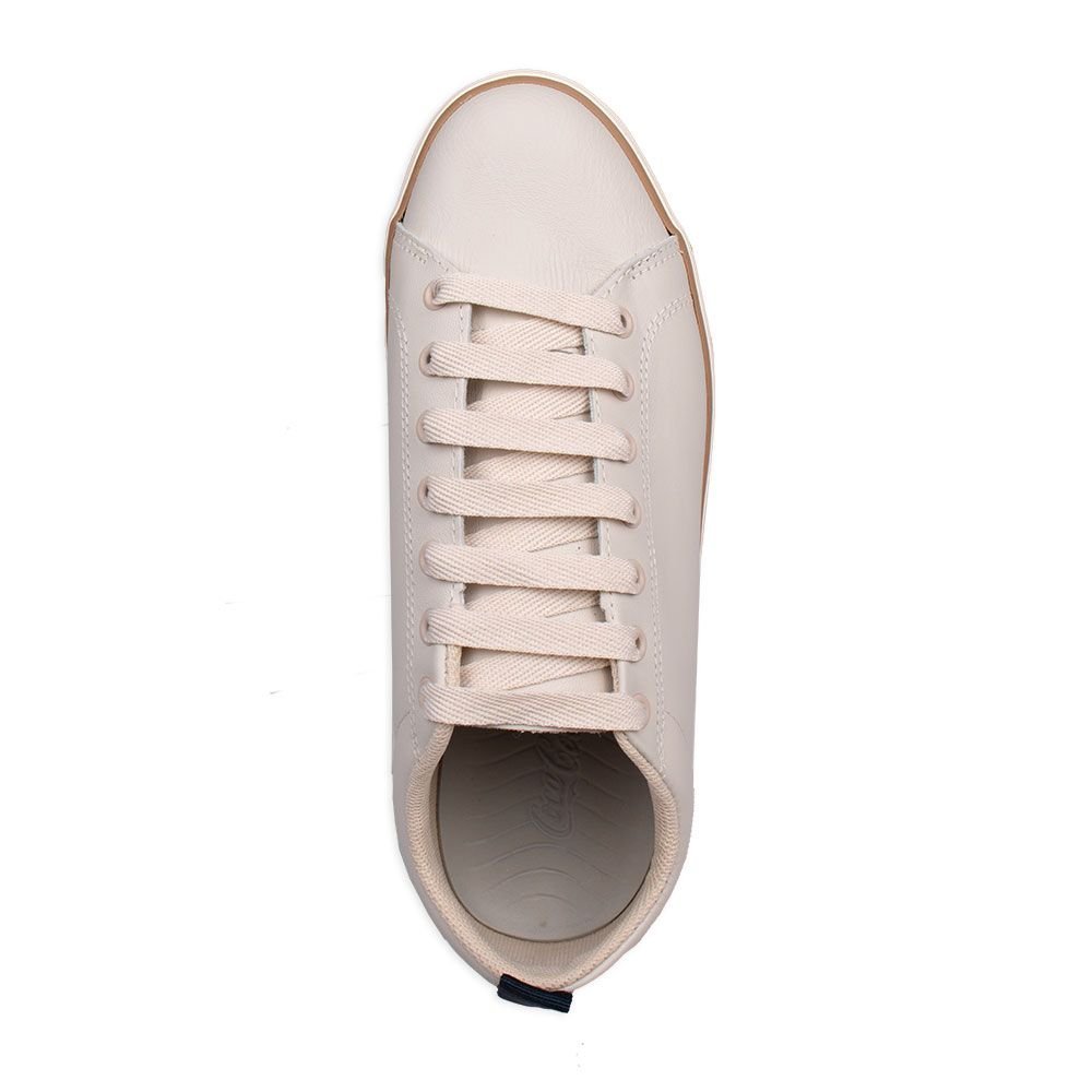 Tênis Coca-Cola Nassau Leather Off White Casual Confortável Off White 4