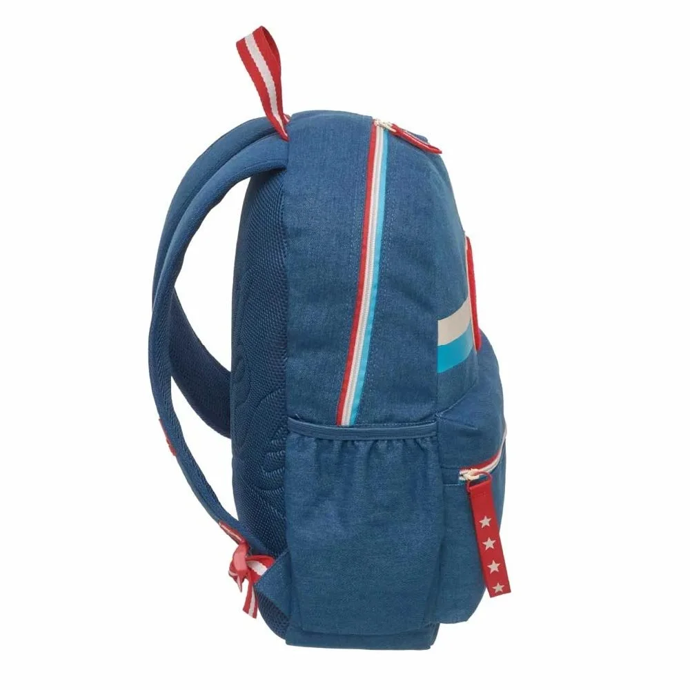 Mochila Coca Cola Sport Retrô Azul Azul 2