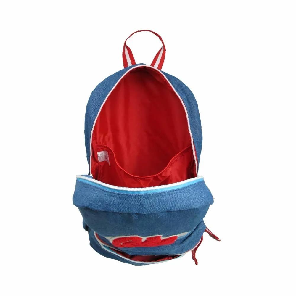 Mochila Coca Cola Sport Retrô Azul Azul 4
