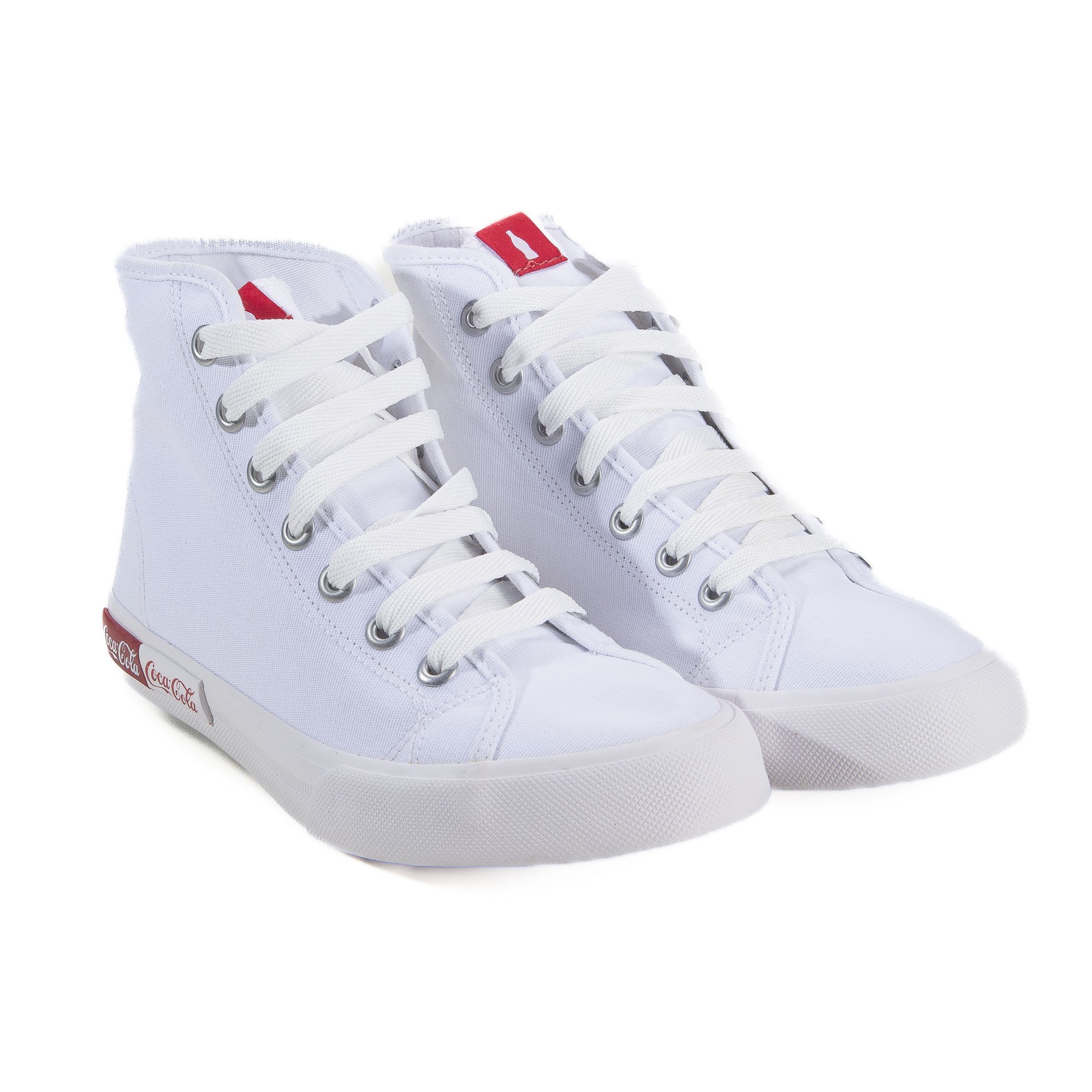Tênis Coca Cola Blend Basic Hi Feminino Branco 5