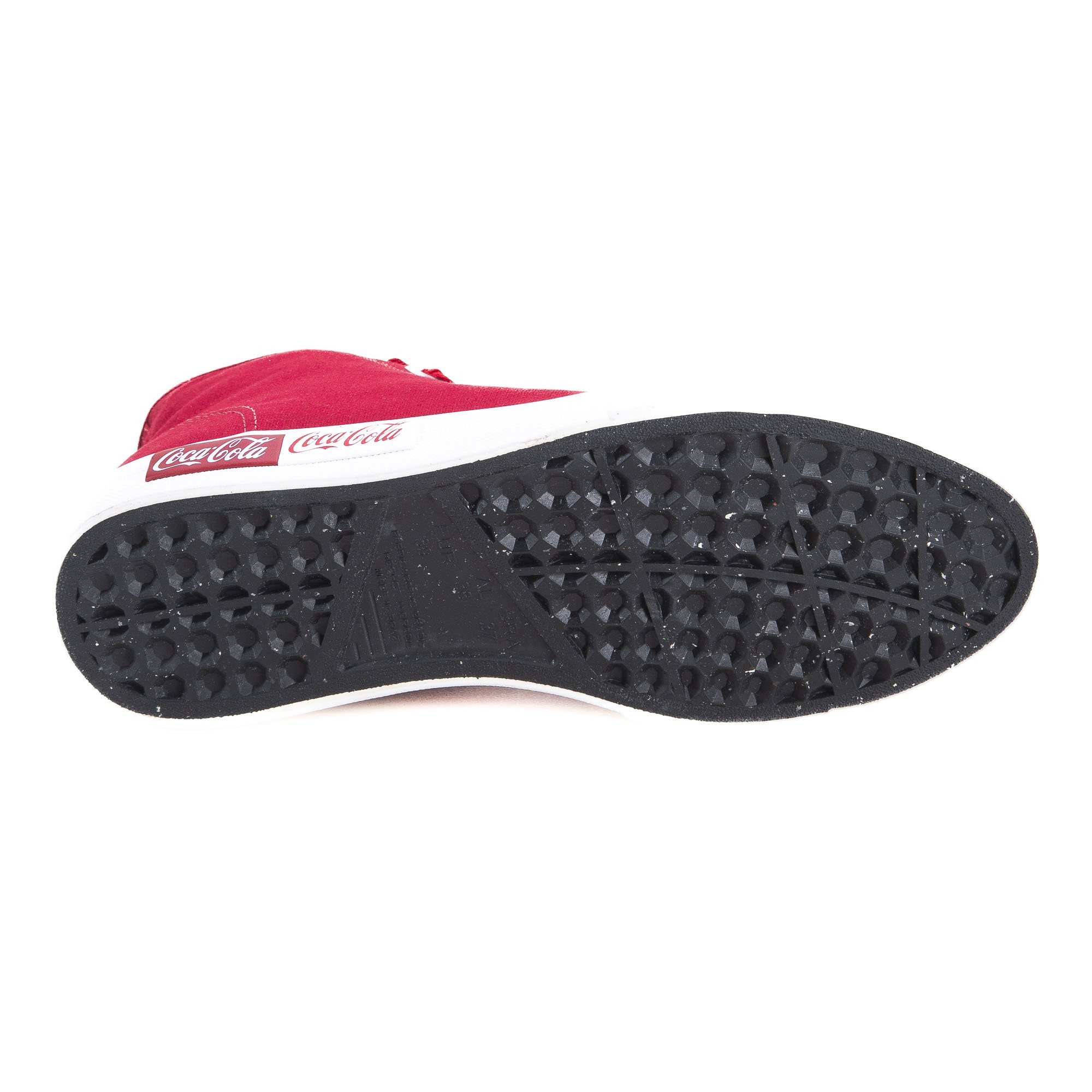 Tênis Coca Cola Blend Basic Hi Feminino Vermelho 3