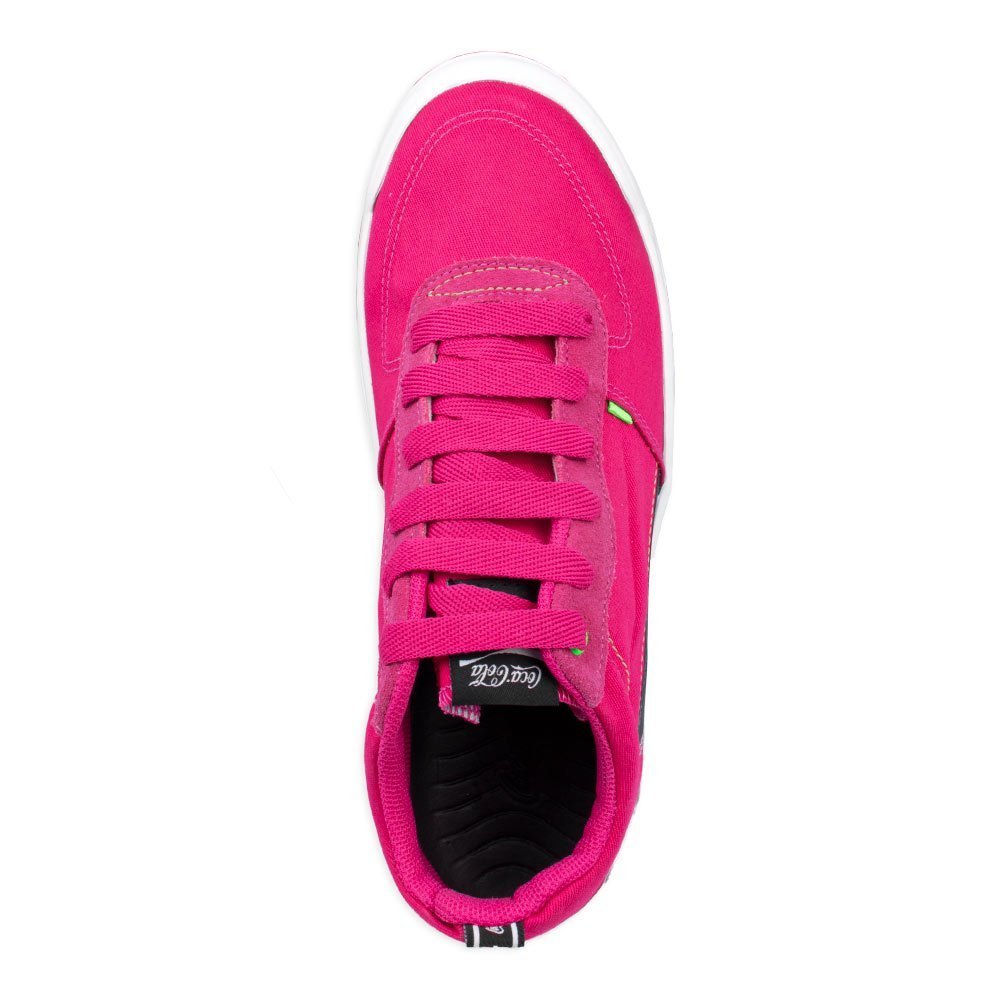 Tênis Coca-Cola Casual Confortável Soho Canvas Pink Feminino Pink 2