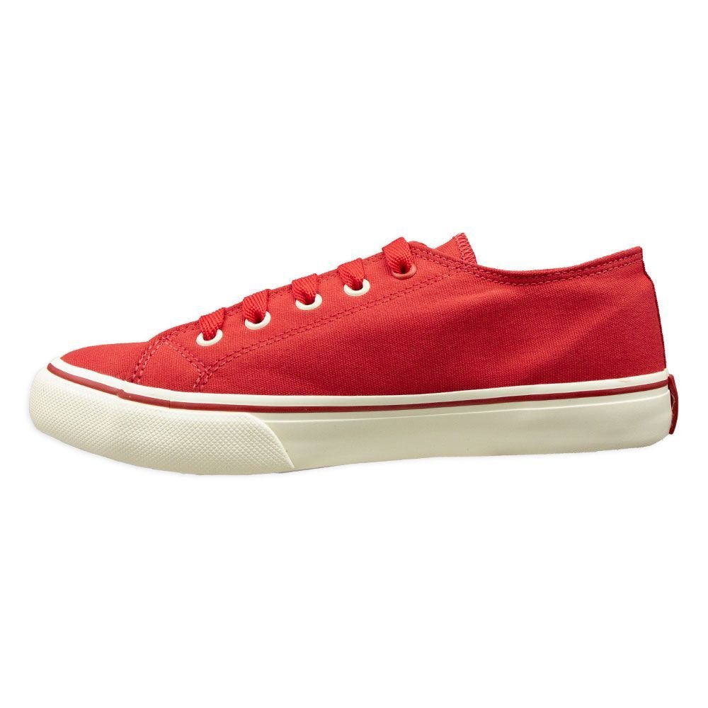 Tênis Coca-Cola Confortável Wooster Canvas Feminino Vermelho Vermelho 3
