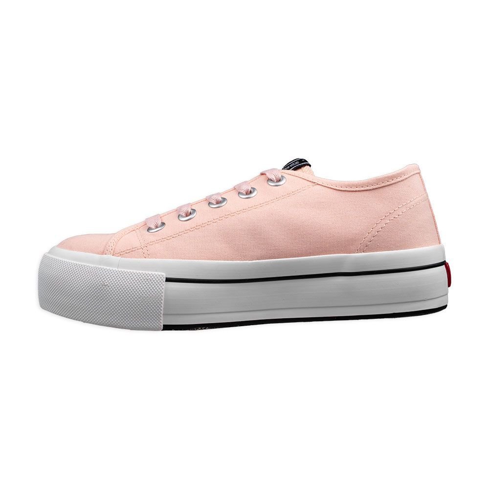 Tênis Coca-Cola Daytona Plataforma Canvas Casual Feminino Rosa 3