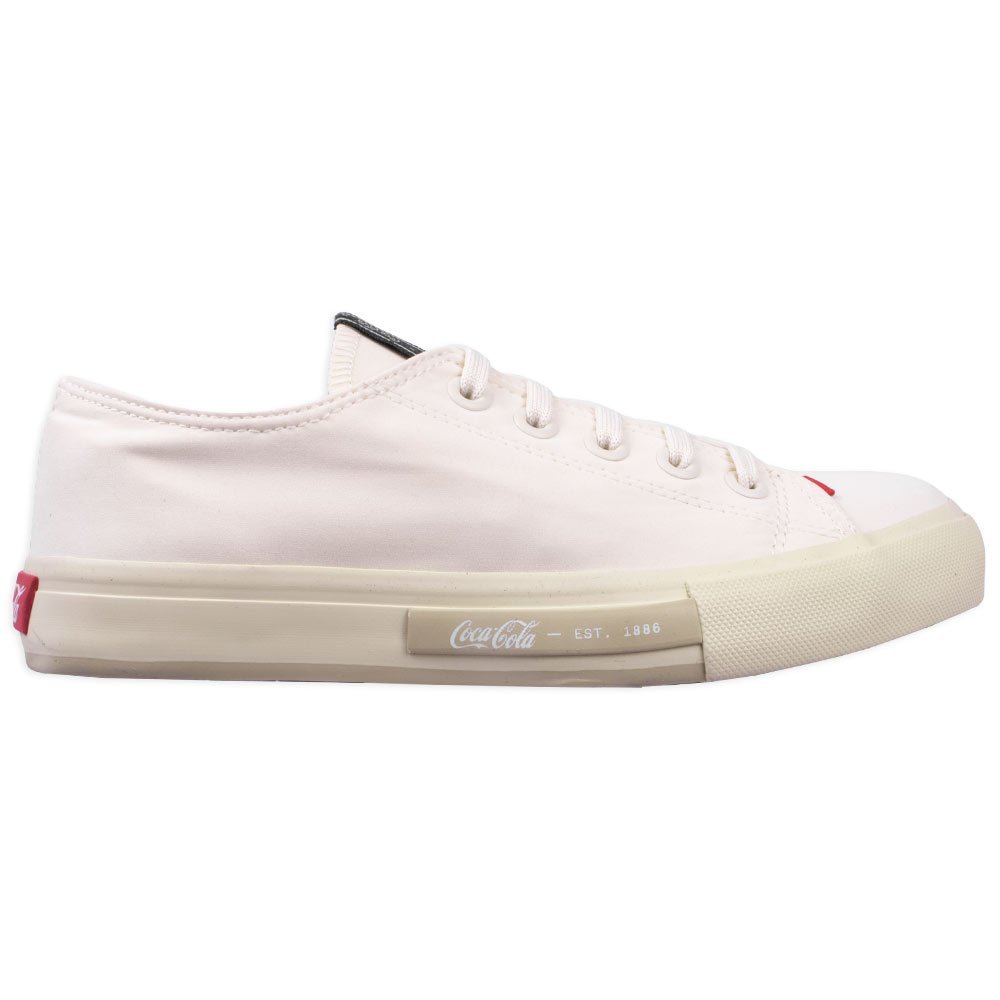 Tênis Coca-Cola Daytona Suede Feminino Confortável Off White Off White 1