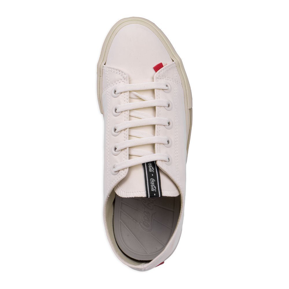 Tênis Coca-Cola Daytona Suede Feminino Confortável Off White Off White 2