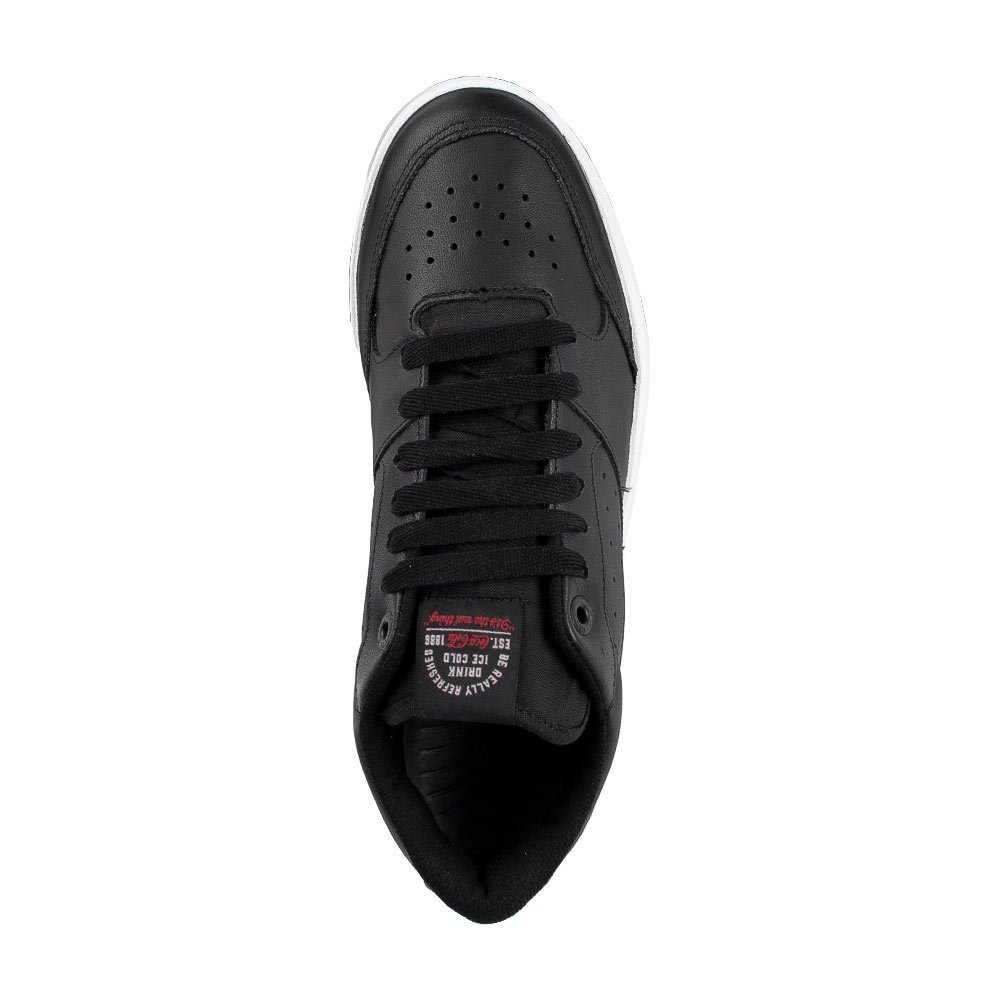 Tênis Coca Cola March Limited Leather Preto Preto 2