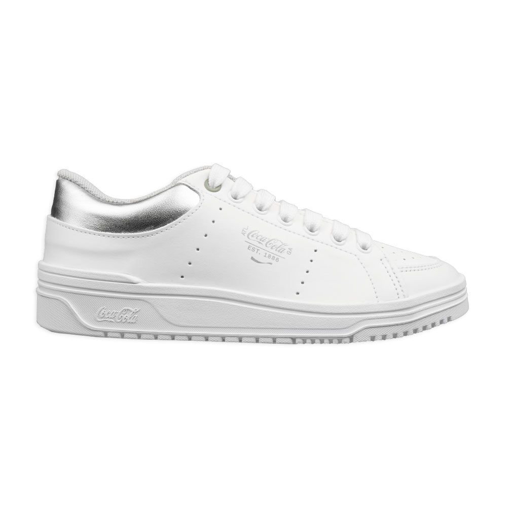 Tênis Coca Cola March Moon Branco Feminino Branco 1