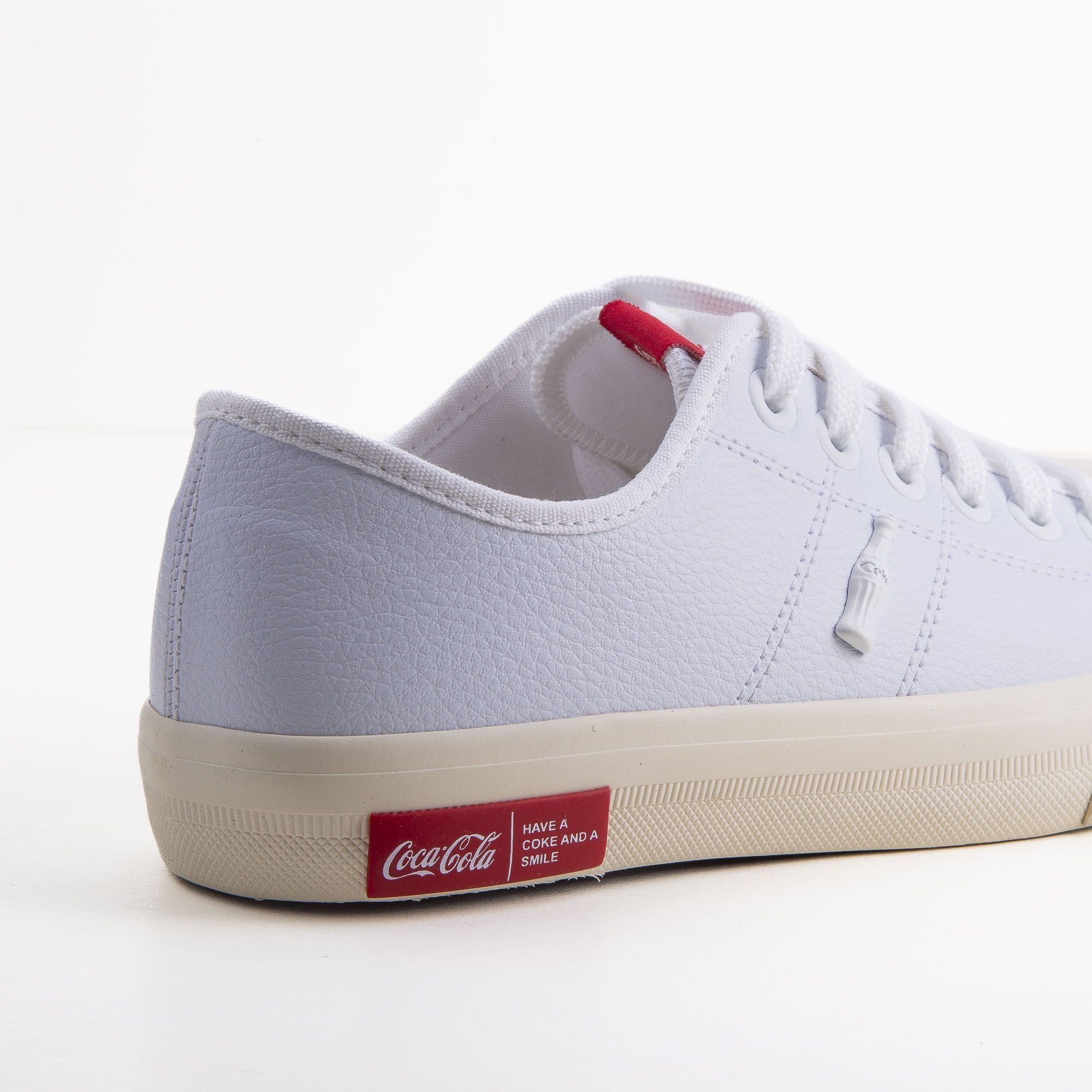 Tênis Coca-Cola Original Casual Miami Eco Branco Feminino Roxo 4
