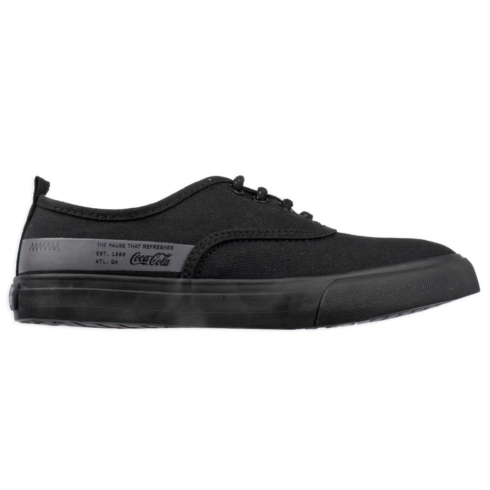 Tênis Coca-Cola Original Kick Laguna Black Casual Feminino Preto 1