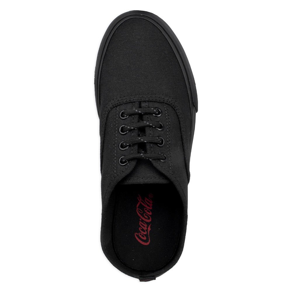 Tênis Coca-Cola Original Kick Laguna Black Casual Feminino Preto 2