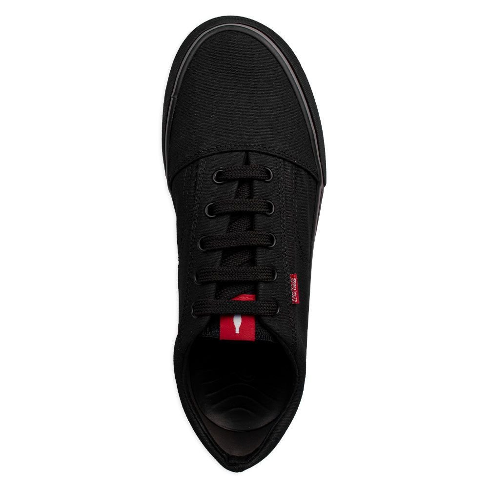 Tênis Coca-Cola Origial Surplay Canvas All Black Feminino Preto 4