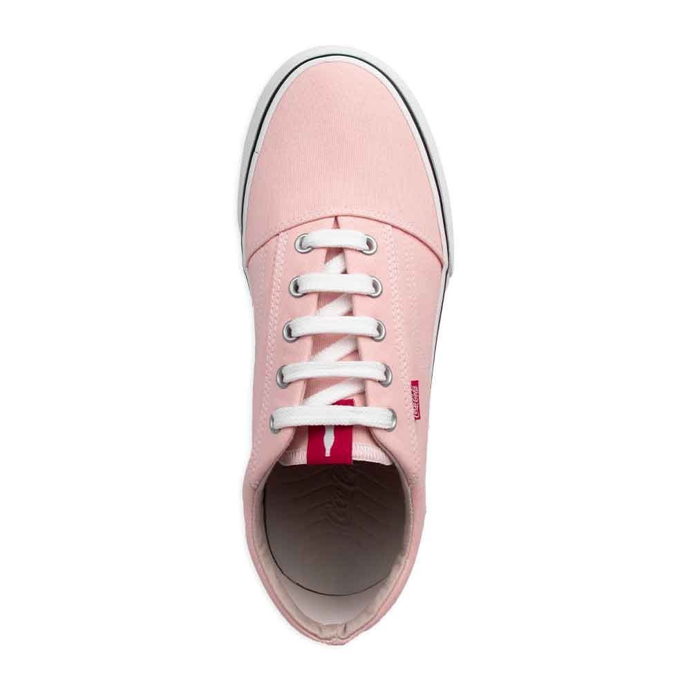 Tênis Coca-Cola Surplay Canvas Confortável Rosa Feminino Rosa 4
