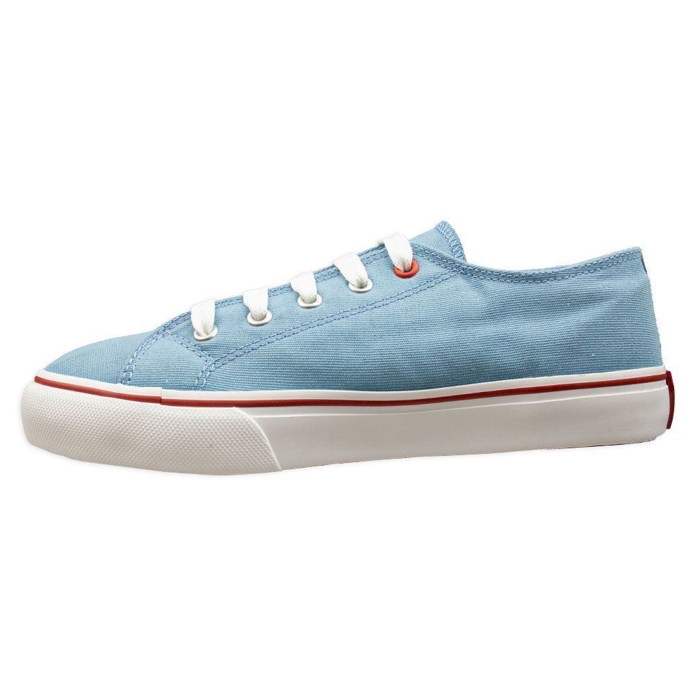 Tênis Coca-Cola Wooster Canvas Feminino Casual Confortável Azul 3