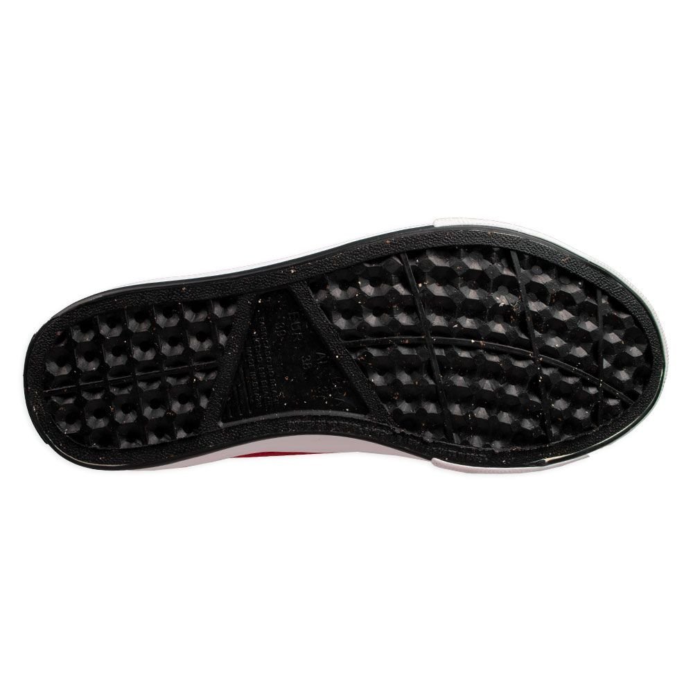 Tênis Coca-Cola Casual Canvas Vermelho Feminino Confortável Vermelho 2