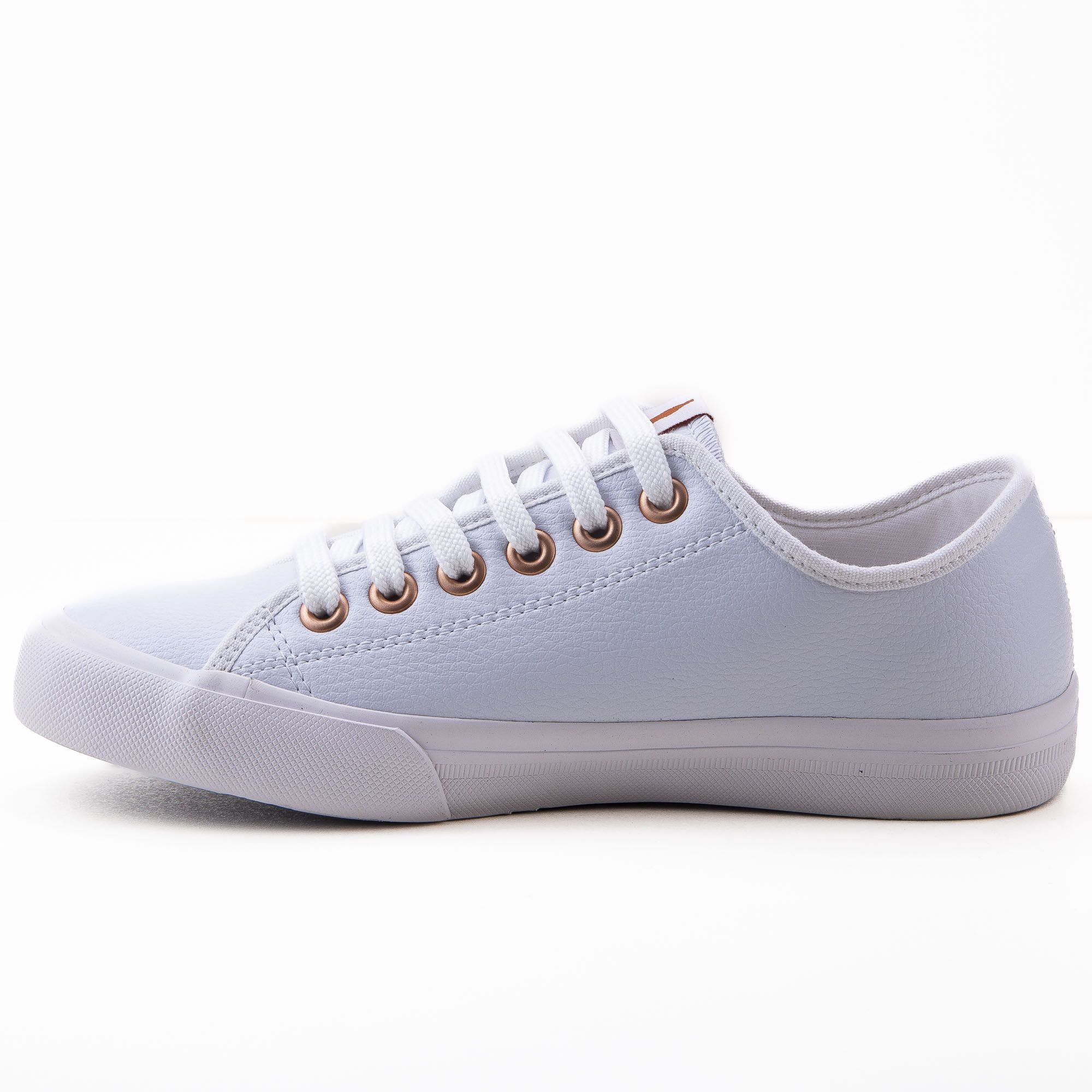 Tênis Coca-Cola Casual Confortável Miami Eco Branco Feminino Branco 2