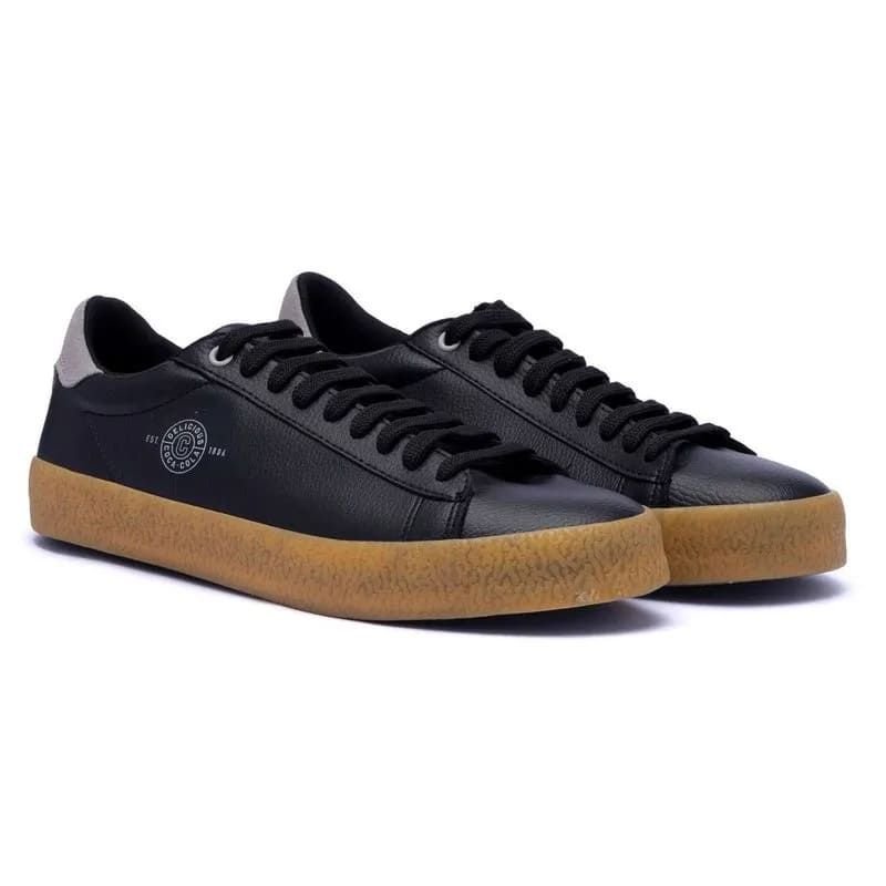 Tênis Coca-Cola Casual Confortável Seaside Town Masculino Preto 2