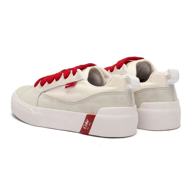 Tênis Coca Cola Daytona Ultra Branco/Cinza Feminino Branco/Cinza 3