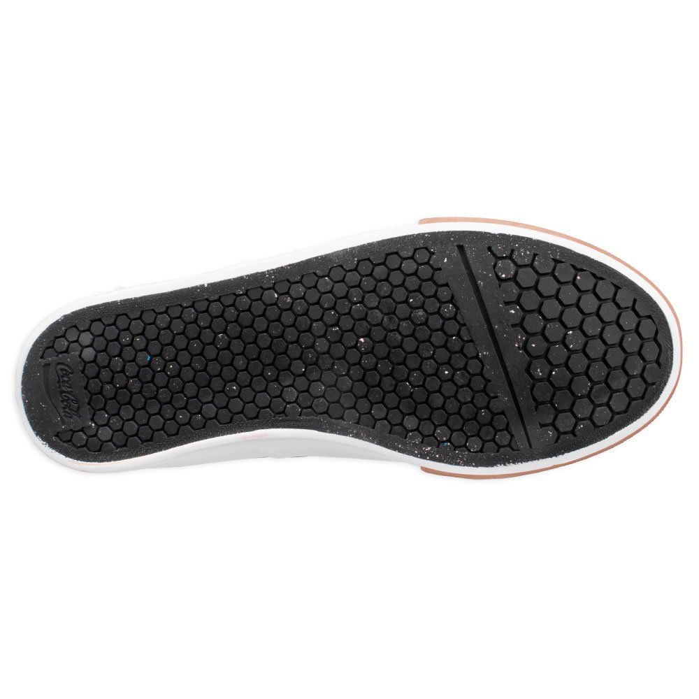 Tênis Coca-Cola Kick Laguna Artic Natural Casual Masculino Azul 4
