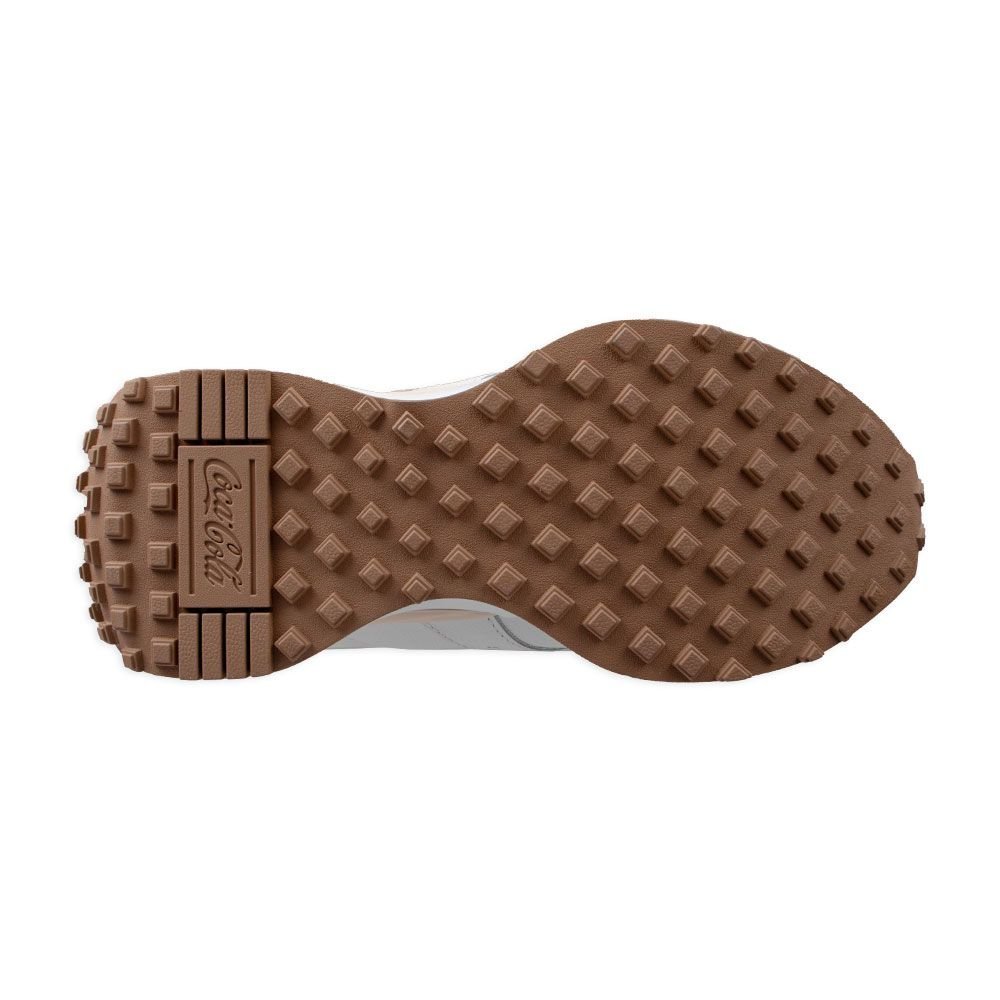 Tenis Coca-Cola Original Casual Confortável Leather Coke 4e Branco 2