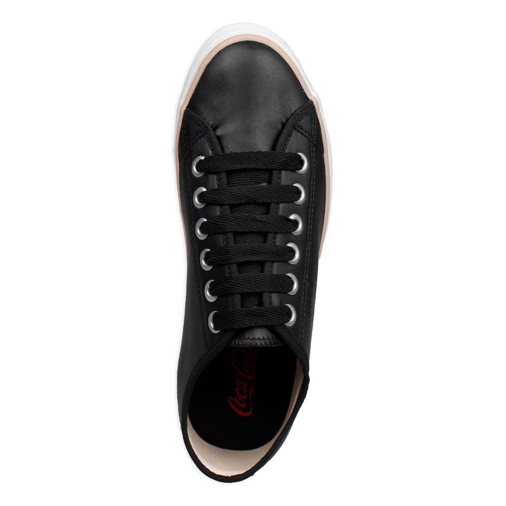 Tenis Coca Cola Stream Town Feminino Preto 4