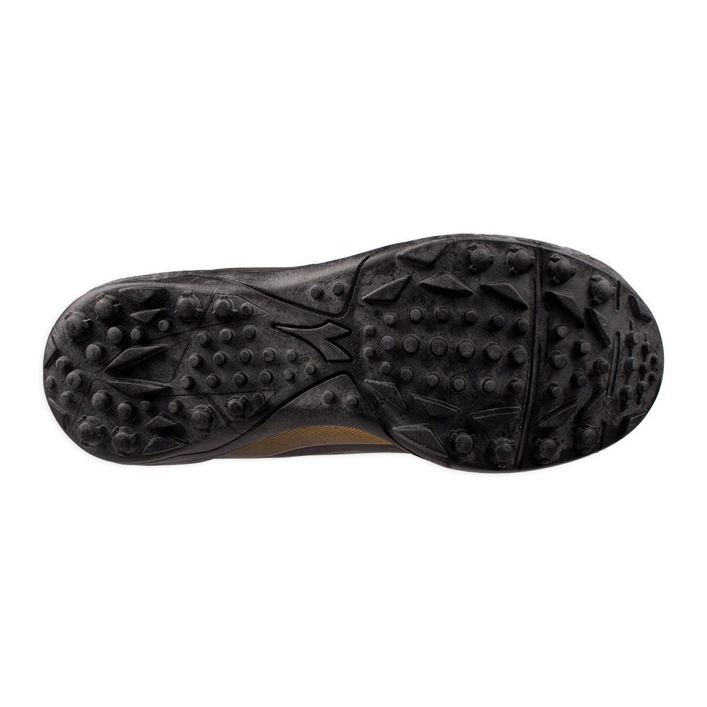 Chuteira Diadora Squadra Ii Infantil Society Preto/Dourado 2