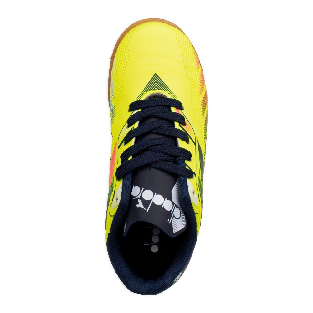 Chuteira Diadora Agilita Ii Futsal Infantil Amarelo 4