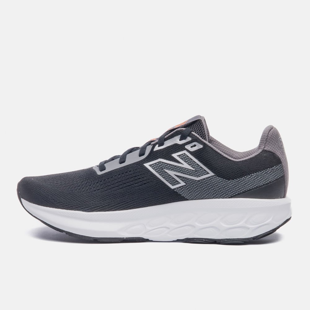 Tênis New Balance 520 V9 Masculino Preto/Laranja 3
