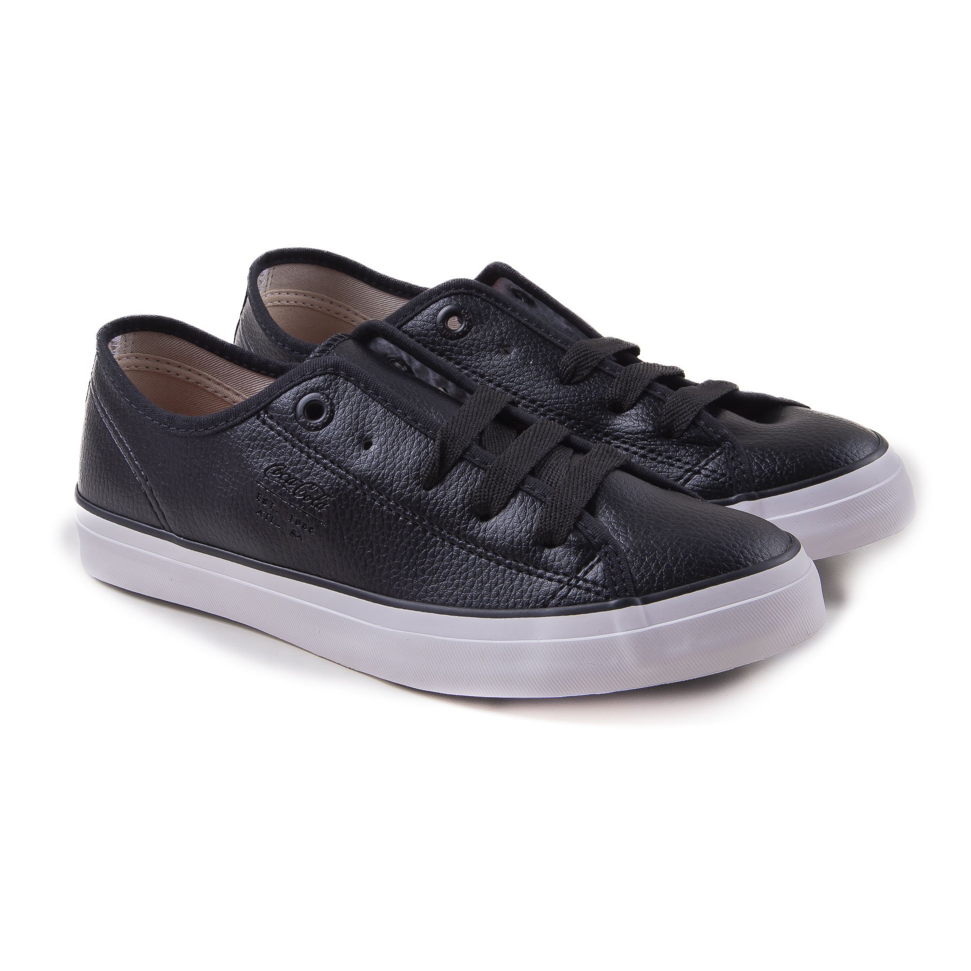 Tênis Coca Cola Stream Charm Town Feminino Casual Preto 5