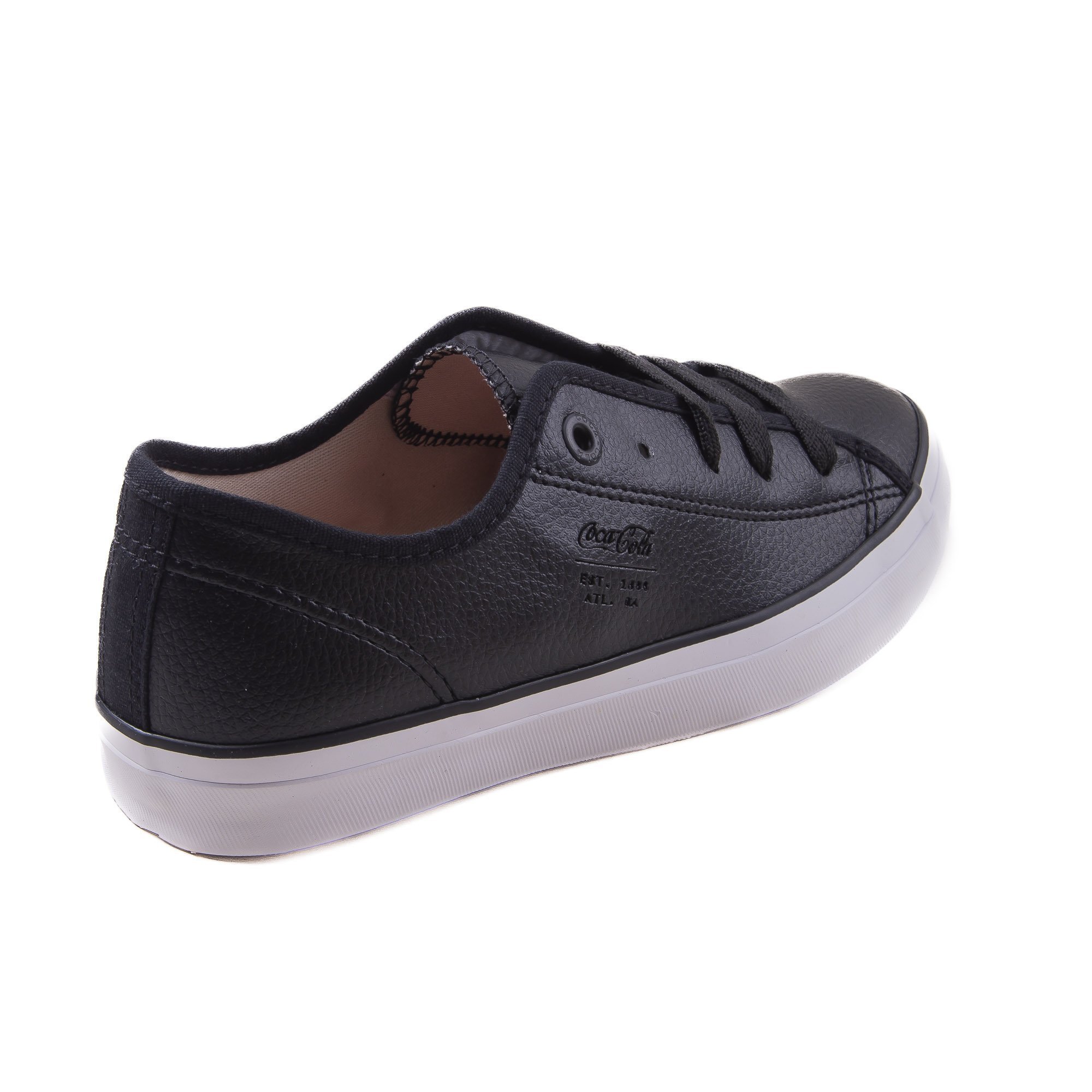 Tênis Coca Cola Stream Charm Town Feminino Casual Preto 4