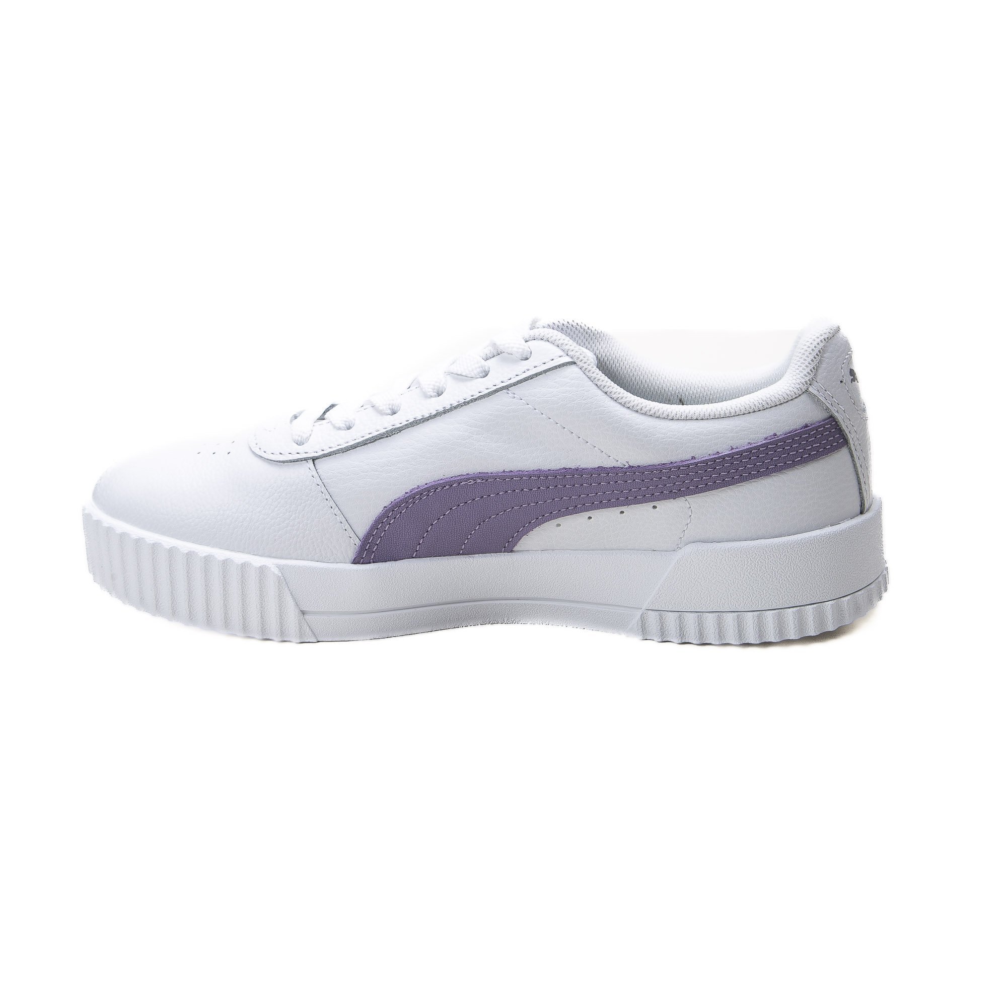 Tênis Puma Carina L BDP Feminino Branco/Lilás 2
