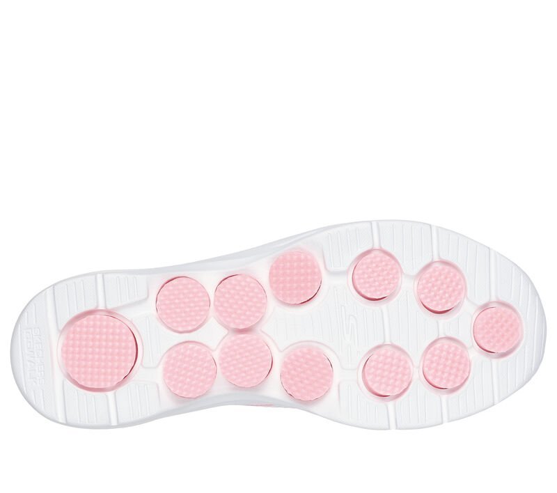 Tênis Skechers Go Walk 7 Feminino Branco/Rosa 3